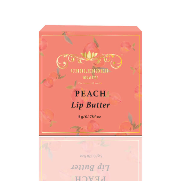 peach lip butter